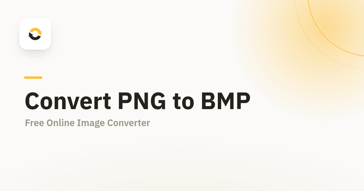 PNG to BMP Converter — Free, Fast & Online — Converti
